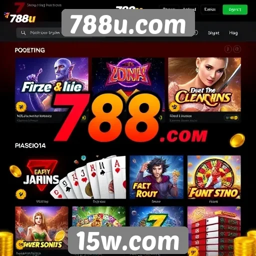 Análise da plataforma de jogos 788u.com