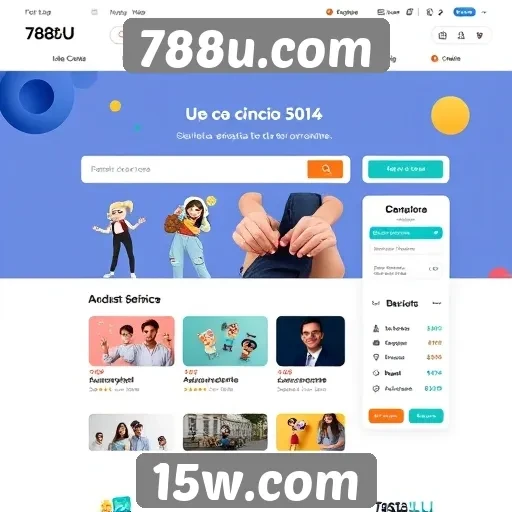 Navegação e usabilidade no site 788u.com