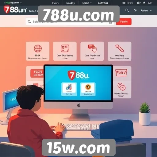 Exploração das funcionalidades do site 788u.com